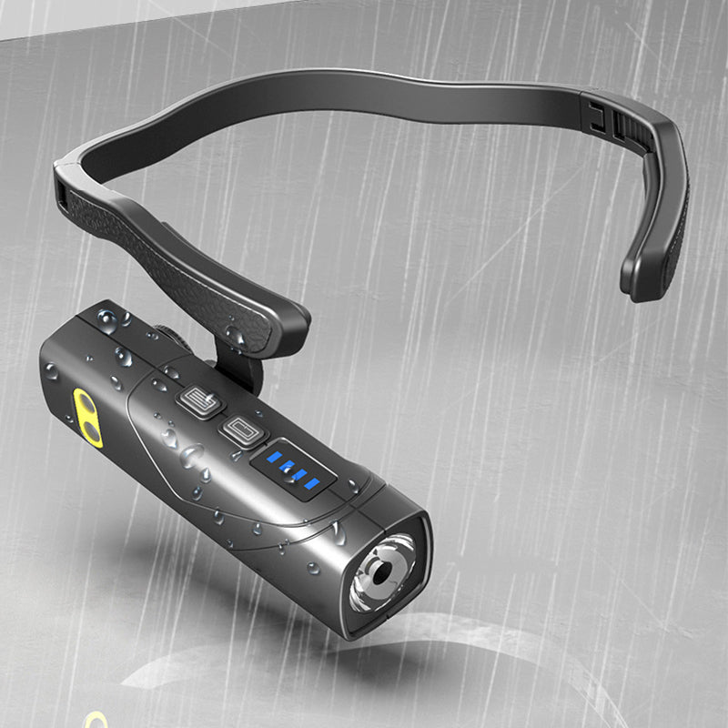 📢📢55% RABATT!!! 🎅 Leichtgewichtige, wiederaufladbare, am Ohr getragene LED💡