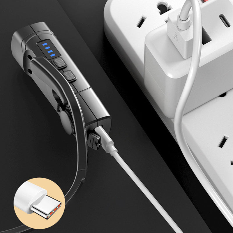 📢📢55% RABATT!!! 🎅 Leichtgewichtige, wiederaufladbare, am Ohr getragene LED💡