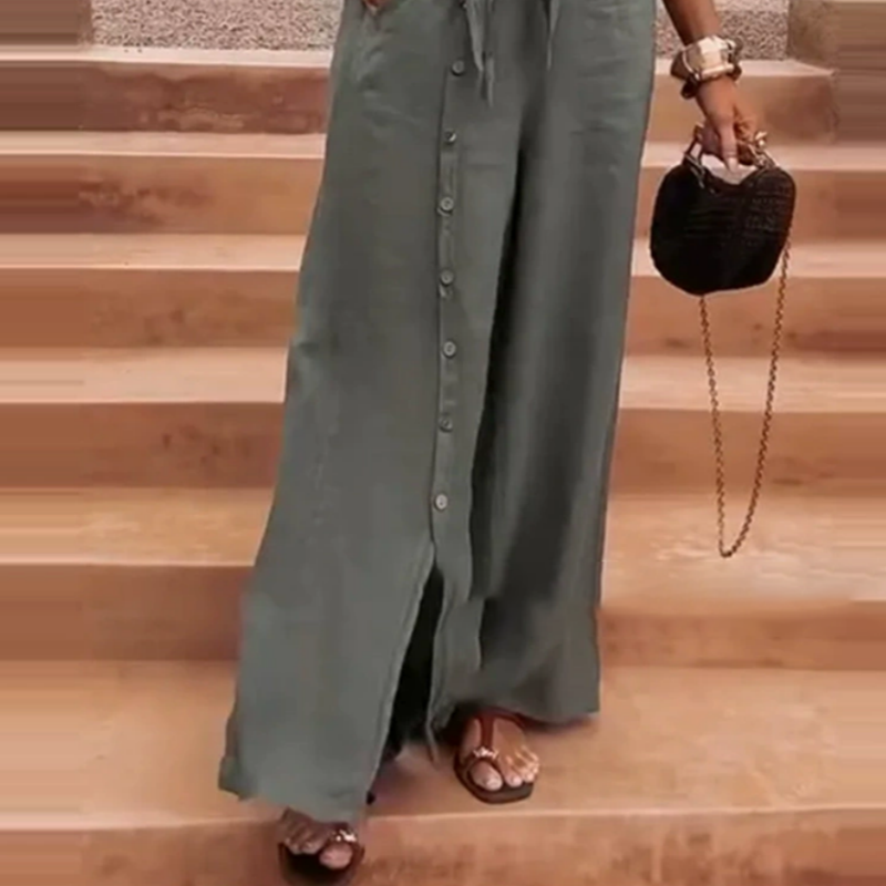 💃Elegantes 2-teiliges Set für Damen in Uni-Farbe✨