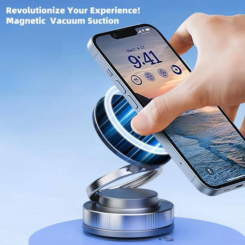 🔥Mehr kaufen, mehr sparen🔄360° verstellbarer magnetischer Vakuum-Telefonhalter📱🚗