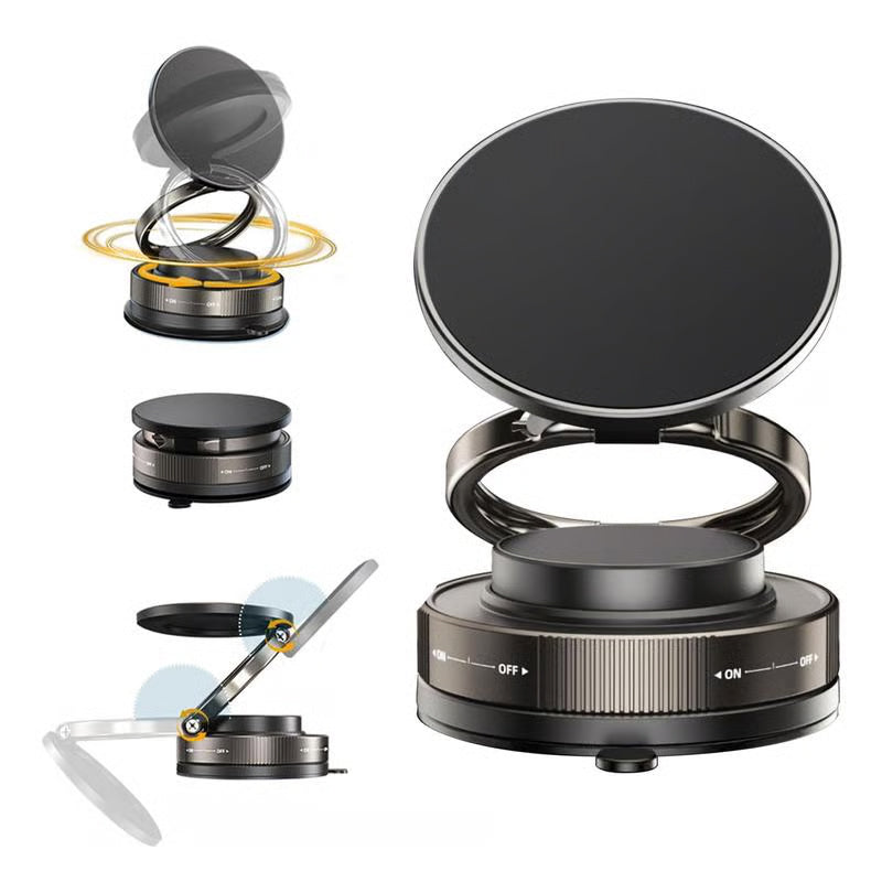 🔥Mehr kaufen, mehr sparen🔄360° verstellbarer magnetischer Vakuum-Telefonhalter📱🚗