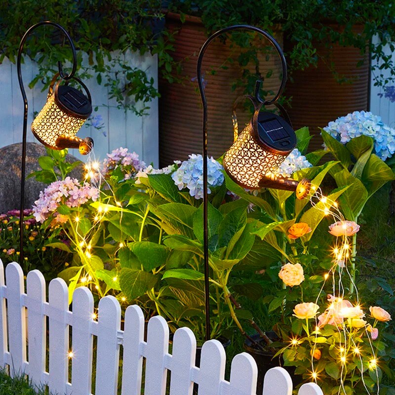 💧 50% RABATT! ☀️ Solar-Wasserfallleuchten – 8 Lichtmodi, Wetterfest & Künstlicher Wasserfalleffekt für den Garten ✨