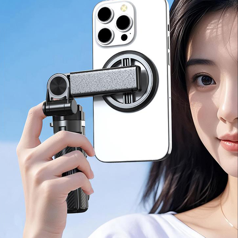 🔥Heißer Verkauf (💥50 % RABATT)🔥4-in-1 Multifunktions-Selfie-Stick mit 360°-Drehung und Magnet