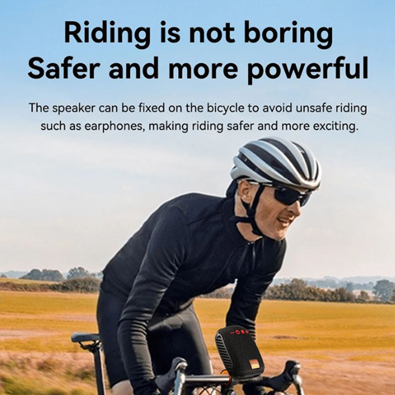 🔊 50% RABATT! 🚲 Bluetooth-Sportlautsprecher für Fahrräder – IPX5 wasserdicht, Stereo-Klang & TWS-Verbindung ⚡