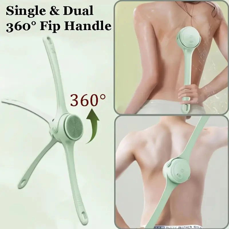 ✨ JETZT 50 % RABATT! !✨Elektrische Badebürste mit langem Griff zum Peeling
