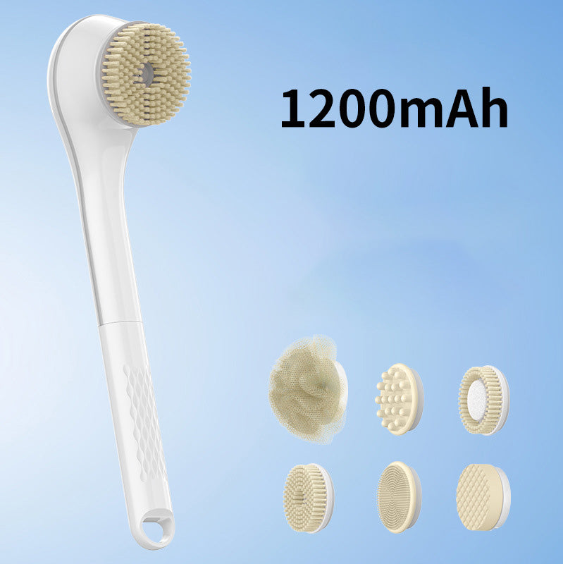 ✨ JETZT 50 % RABATT! !✨Elektrische Badebürste mit langem Griff zum Peeling