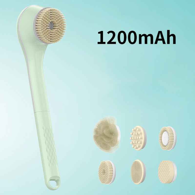 ✨ JETZT 50 % RABATT! !✨Elektrische Badebürste mit langem Griff zum Peeling