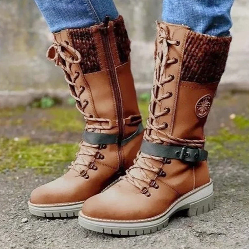 ❄️🎁 Wasserdichte Knie-Schneestiefel – 50% WSV! ❄️ Perfekt für Schnee & Kälte, langlebig & nachhaltig. Jetzt sparen! 🎁