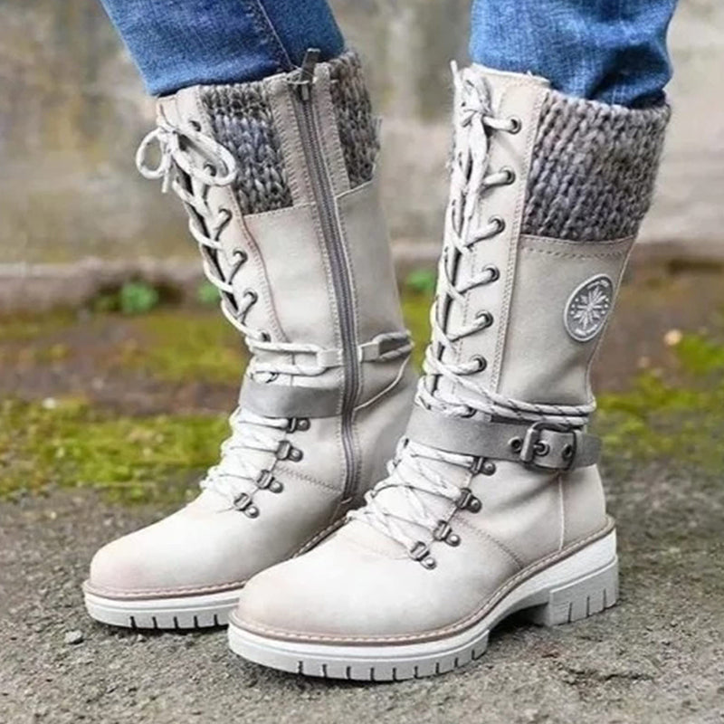 ❄️🎁 Wasserdichte Knie-Schneestiefel – 50% WSV! ❄️ Perfekt für Schnee & Kälte, langlebig & nachhaltig. Jetzt sparen! 🎁