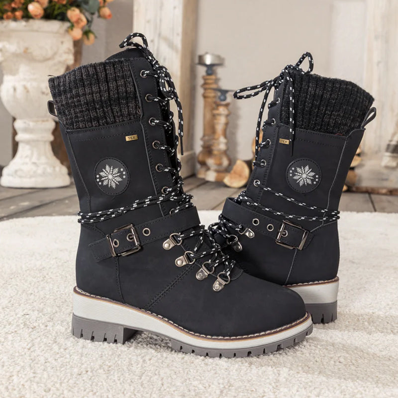 ❄️🎁 Wasserdichte Knie-Schneestiefel – 50% WSV! ❄️ Perfekt für Schnee & Kälte, langlebig & nachhaltig. Jetzt sparen! 🎁