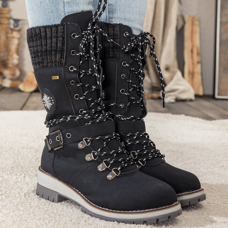 ❄️🎁 Wasserdichte Knie-Schneestiefel – 50% WSV! ❄️ Perfekt für Schnee & Kälte, langlebig & nachhaltig. Jetzt sparen! 🎁