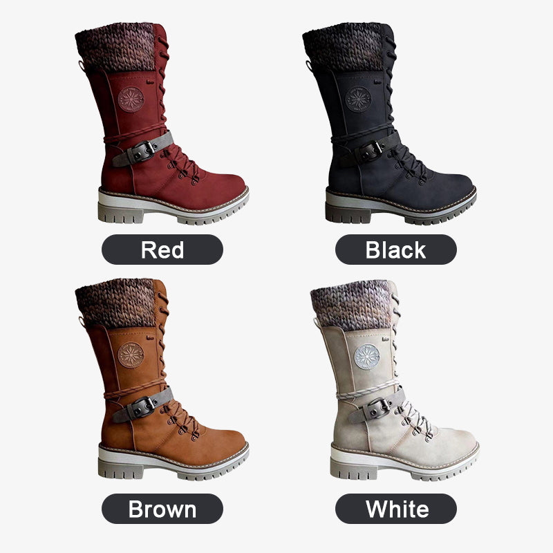 ❄️🎁 Wasserdichte Knie-Schneestiefel – 50% WSV! ❄️ Perfekt für Schnee & Kälte, langlebig & nachhaltig. Jetzt sparen! 🎁