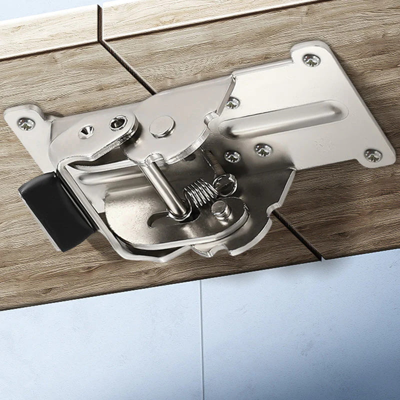 🪑 KAUFE 2, ERHALTE 1 GRATIS! 🔧 Selbstverriegelnde Scharniere – 90° Faltbar, Robustes Metall & Platzsparend Ideal Für Wohnmobile & Möbel 🏠