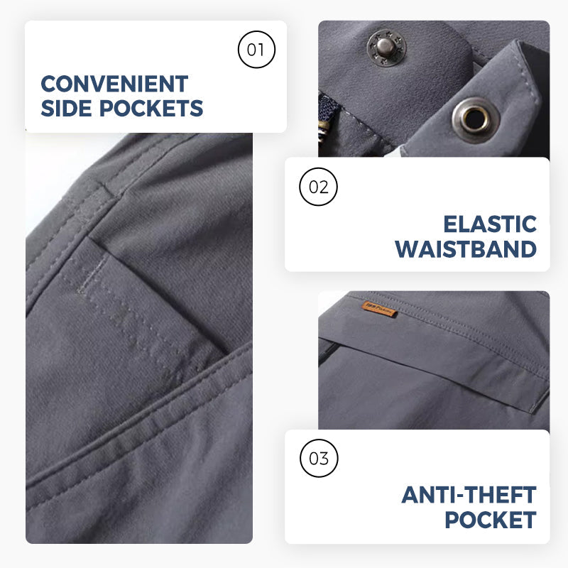🧗‍♂️ LIMITIERT: 50% RABATT! 🩳 Herren-Outdoor-Hose – Elastisch, Atmungsaktiv, Mehrere Taschen & Vielseitig 🎒