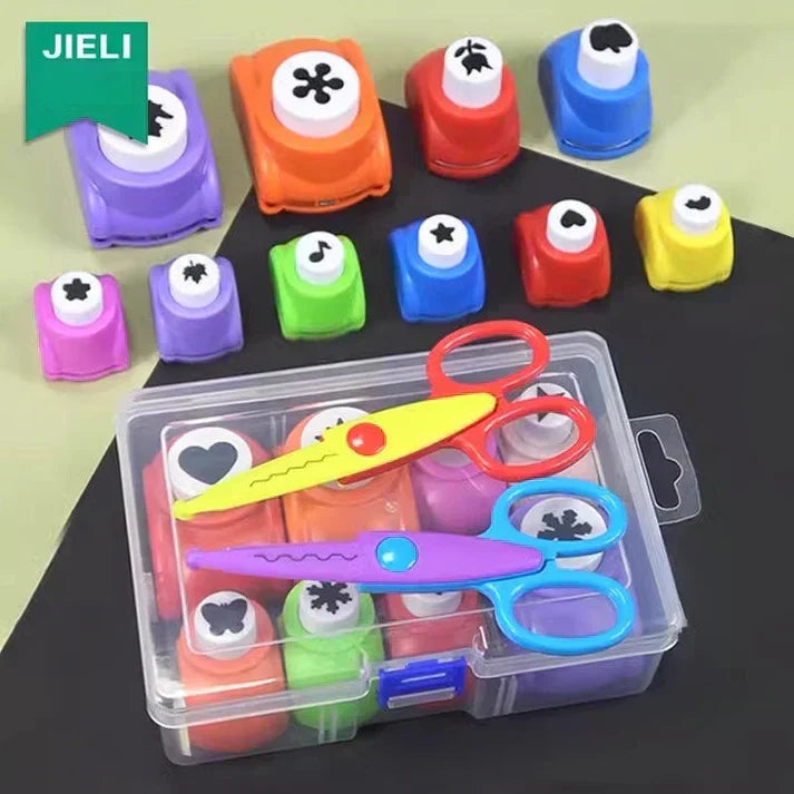 🔥Geschenkidee – 50 % Rabatt🎀Kreatives Bastelset für Kinder mit Locher