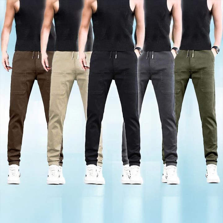 🩳 60% RABATT! 🏆 MultiPants Hochelastische Cargohose – Viele Taschen, Strapazierfähig & Für Aktiven Alltag 🏃‍♂️