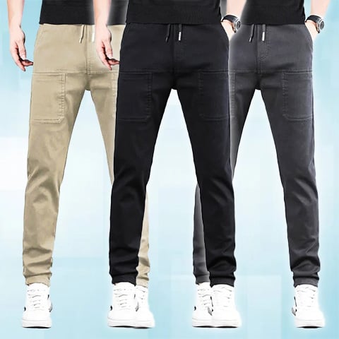 🩳 60% RABATT! 🏆 MultiPants Hochelastische Cargohose – Viele Taschen, Strapazierfähig & Für Aktiven Alltag 🏃‍♂️
