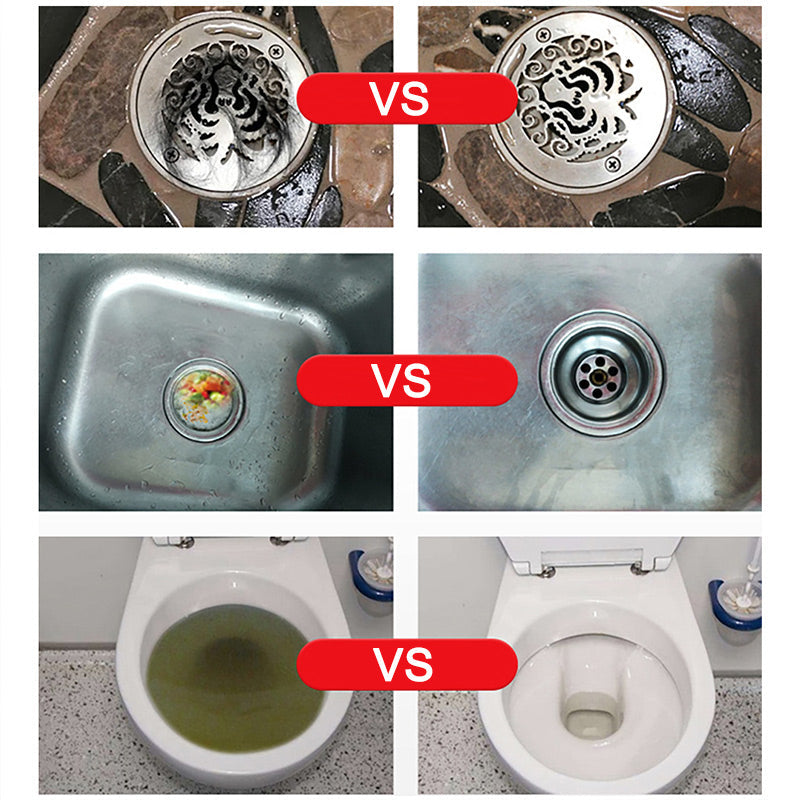 🚽 KAUFE 2, ERHALTE 1 GRATIS! 🧪 Professionelle Bio-Enzym-Abflussreiniger – Beseitigt Verstopfungen & Gerüche in 30 Min., Sicher für Rohre & Umwelt 🌀