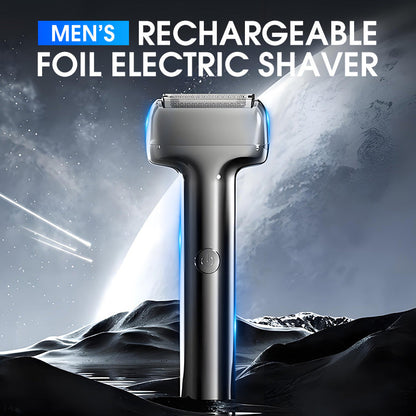 🧔 50% RABATT! ⚡ Effizienter Wiederaufladbarer Folienrasierer für Herren – Leistungsstark, Kompakt & Waschbar 🚀