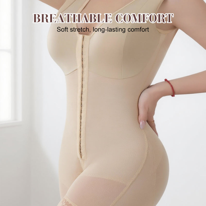 👙 50% RABATT! 🔥 Bodysuit für Damen mit Frontverschluss & Formender Passform – Bauchkontrolle, Bequem & Perfekt für Den Alltag 💃