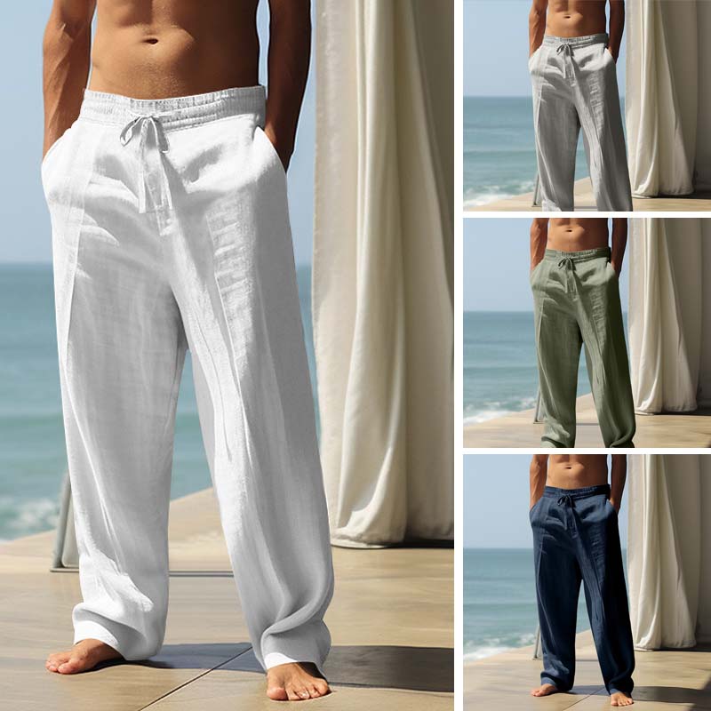 👖 60% RABATT! 🔥 Lässige, Lockere Hose mit Geradem Bein für Herren – Bequem, Vielseitig & Perfekt für Den Alltag 🏠