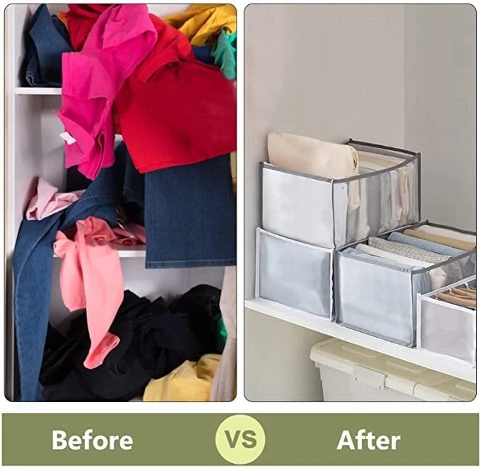 🔥 50% RABATT 🎁 Kleiderorganizer für den Kleiderschrank