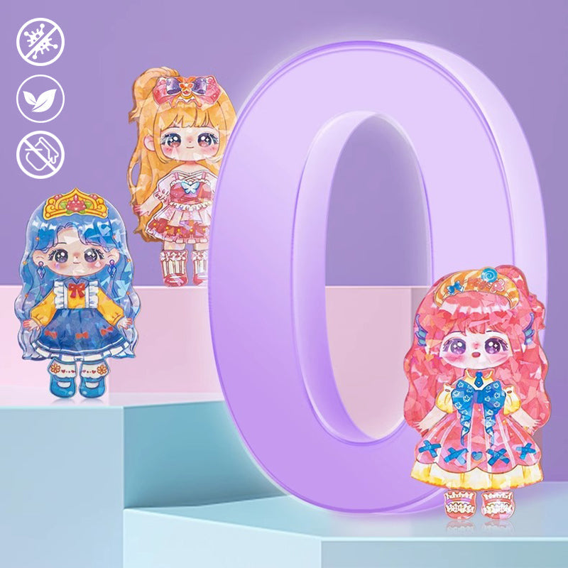 🧲 50% RABATT HEISSER VERKAUF! ✨ Magnetische Ankleidepuppen für Kinder - 25 Wechselbare Kleidungsstücke mit Pädagogischem Design für Kreatives Spielen 👗🎨