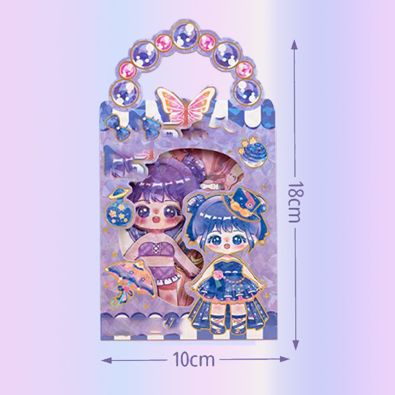 🧲 50% RABATT HEISSER VERKAUF! ✨ Magnetische Ankleidepuppen für Kinder - 25 Wechselbare Kleidungsstücke mit Pädagogischem Design für Kreatives Spielen 👗🎨