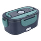 Tragbare Heiz-Lunchbox mit Edelstahl-Einsatz – Trockene Erwärmung, 12V/220V & doppelte Spannung – Ideal für Auto, Büro & Reisen ⚡