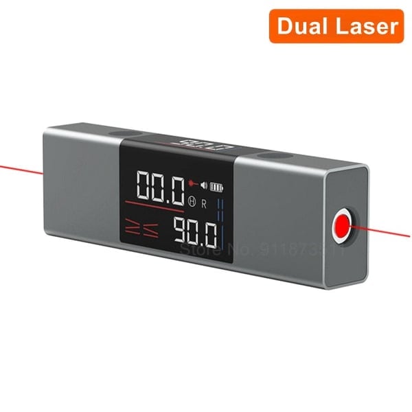 🔥Solange der Vorrat reicht 40 % Rabatt!🎉Localityi-2 in1 Laser-Winkel-Lineal-Winkelmesser