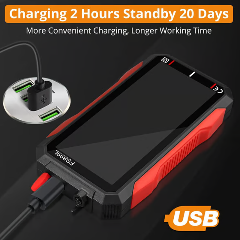 🔧 60% RABATT! ⚡ USB-Aufladbares Digitalmultimeter – Automatische Bereichswahl, LCD-Hintergrundbeleuchtung & Tragbares Design 🔋