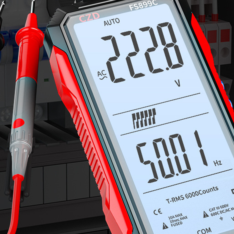 🔧 60% RABATT! ⚡ USB-Aufladbares Digitalmultimeter – Automatische Bereichswahl, LCD-Hintergrundbeleuchtung & Tragbares Design 🔋