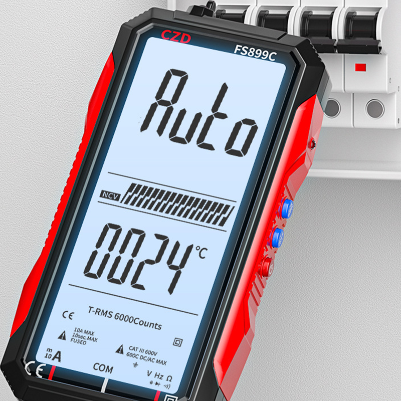 🔧 60% RABATT! ⚡ USB-Aufladbares Digitalmultimeter – Automatische Bereichswahl, LCD-Hintergrundbeleuchtung & Tragbares Design 🔋