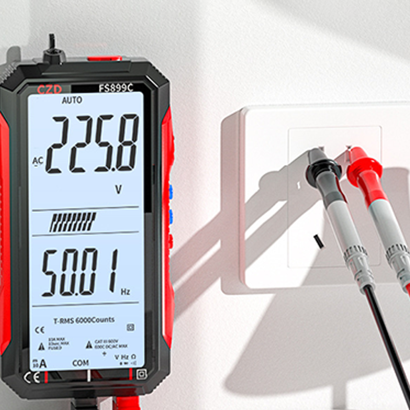 🔧 60% RABATT! ⚡ USB-Aufladbares Digitalmultimeter – Automatische Bereichswahl, LCD-Hintergrundbeleuchtung & Tragbares Design 🔋