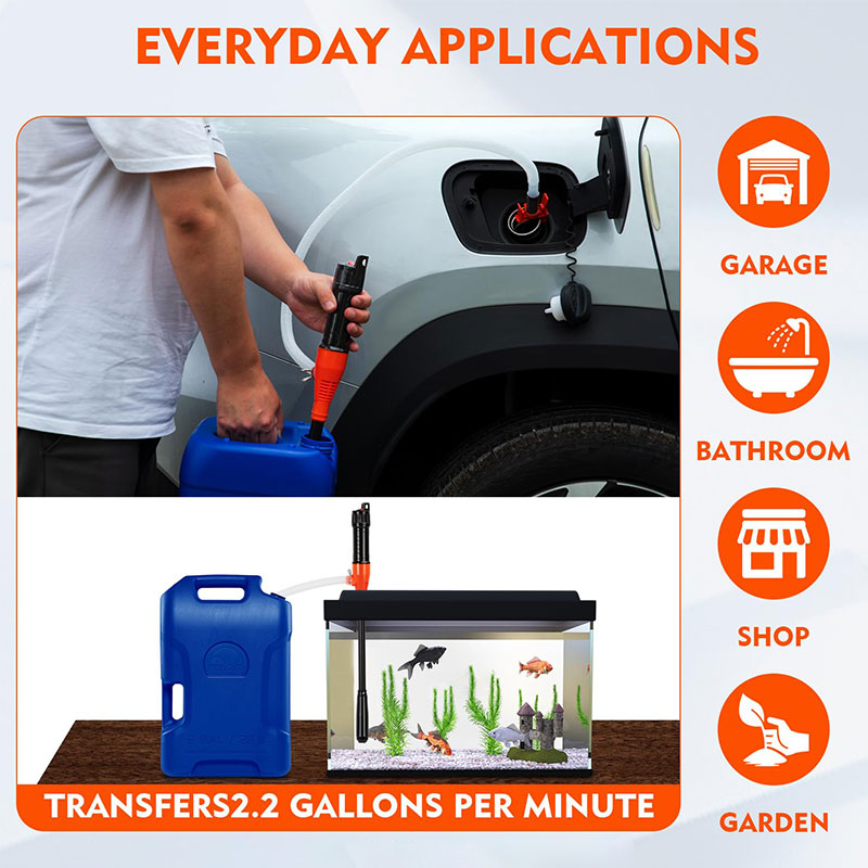 📢📢50 % Rabatt!!⏰ Tragbare Elektrische Mehrzweck-Umfüllpumpe – Schnelles Umfüllen, Automatischer Stopp & Für Flüssigkeiten wie Kraftstoff/Wasser/Öl ⛽