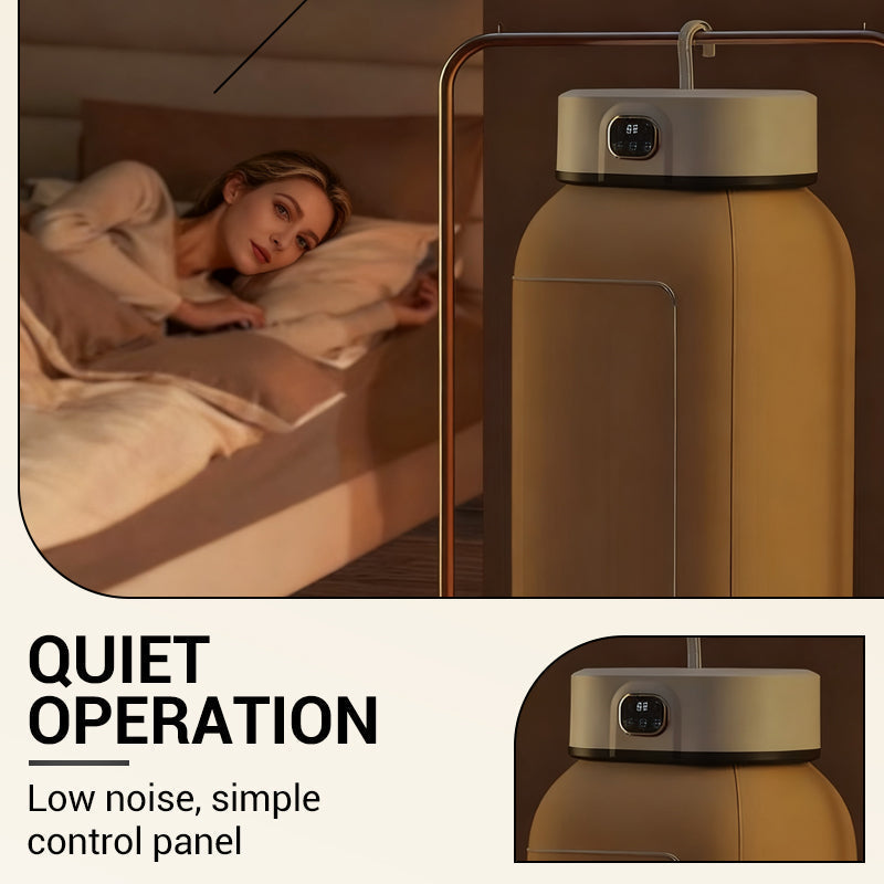 🔥LETZTER TAG DES 57 %-RABATT-SALES🔥Tragbarer, faltbarer Mini-Trockner