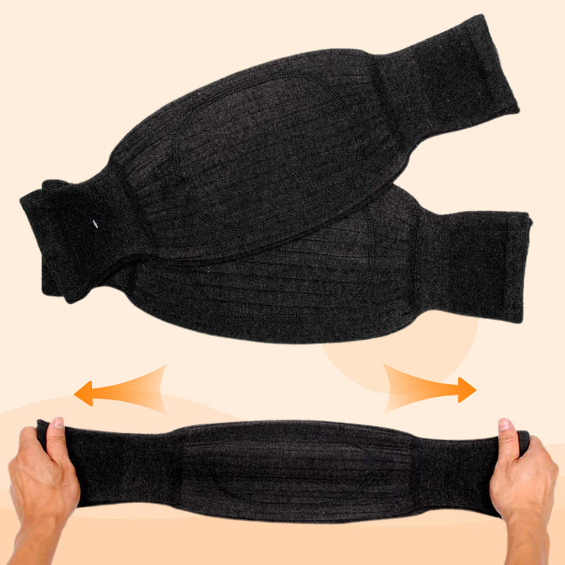 🔥Heißer Verkauf: 50% Rabatt🔥Universeller verdickte Kälteschutz-Knieschoner mit Kunstfellfutter