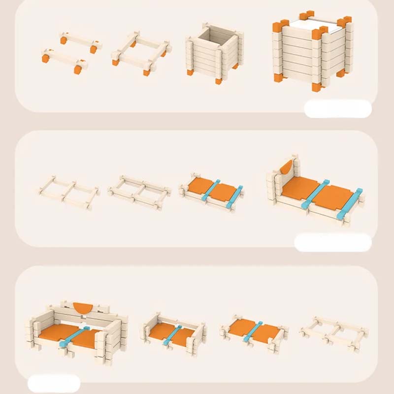 🔥Solange der Vorrat reicht 50 % Rabatt!🎉Pädagogische Holzbausteine