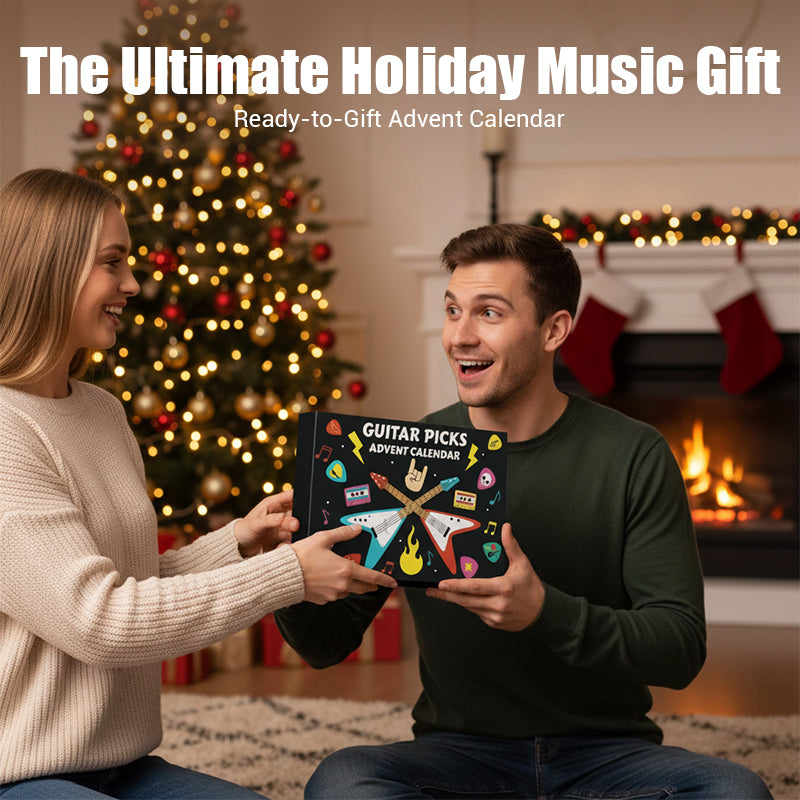🎁Black Friday-Ausverkauf 50 % Rabatt😍Gitarrenpick-Adventskalender 2025🎸