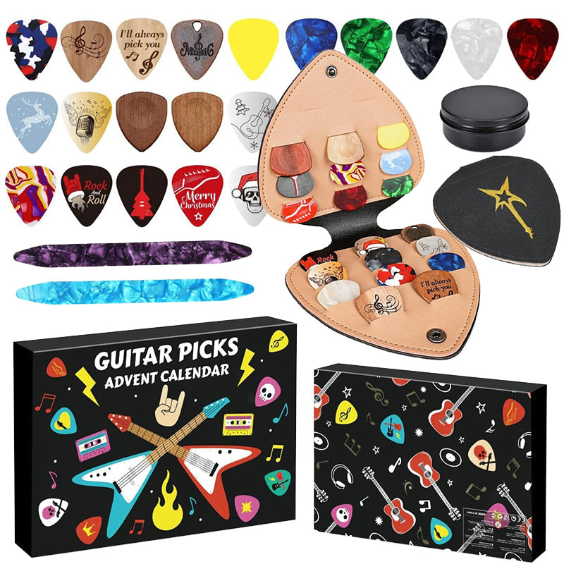 🎁Black Friday-Ausverkauf 50 % Rabatt😍Gitarrenpick-Adventskalender 2025🎸