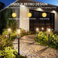 💎 56% RABATT! 💎 Solar-Gartenleuchte mit Filament-Optik – Wasserdicht (IP65), bis zu 14 Std. Licht & Retro-Design für Wege, Rasen & Hof 🌞💡