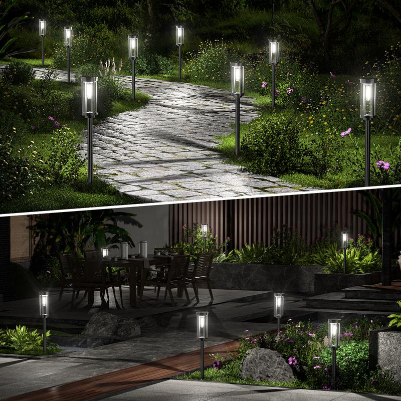 💎 56% RABATT! 💎 Solar-Gartenleuchte mit Filament-Optik – Wasserdicht (IP65), bis zu 14 Std. Licht & Retro-Design für Wege, Rasen & Hof 🌞💡