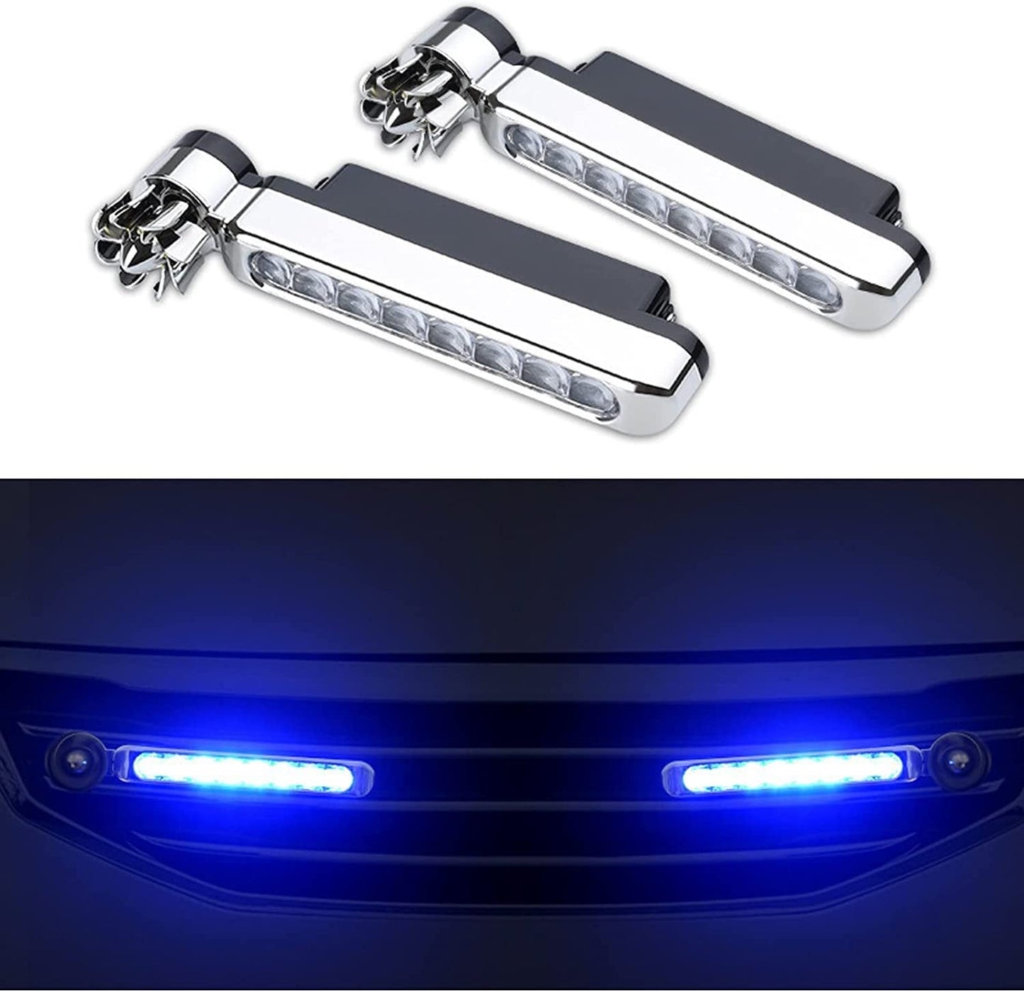 LED-Autolichter mit Windenergie