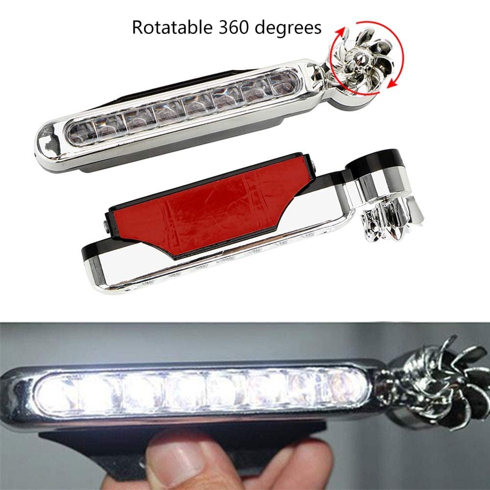 LED-Autolichter mit Windenergie