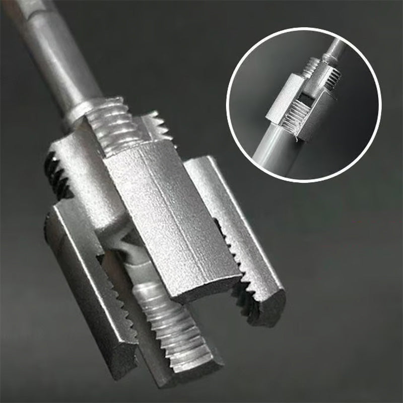 💎 50% RABATT! 💎 Rohrgewindeschneidwerkzeug – Präzisions-Schneideisen für Metall & PVC, Kompatibel mit Bohrmaschine, Ergonomisch & Profi-Qualität 🛠️🔧