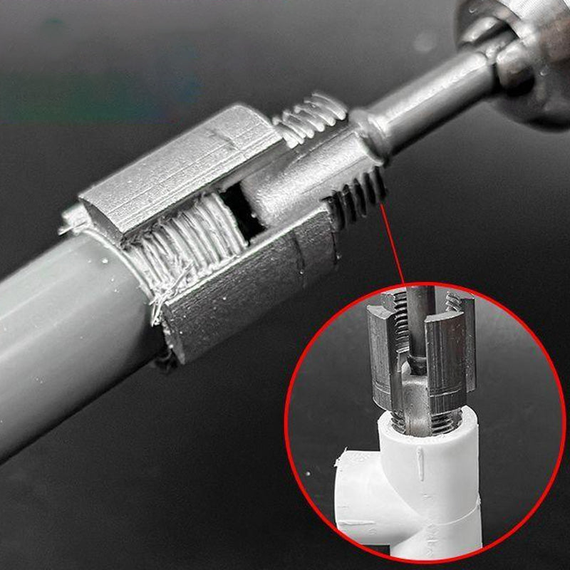 💎 50% RABATT! 💎 Rohrgewindeschneidwerkzeug – Präzisions-Schneideisen für Metall & PVC, Kompatibel mit Bohrmaschine, Ergonomisch & Profi-Qualität 🛠️🔧