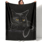 ⏳LETZTER TAG DES AUSVERKAUFS 50 % RABATT!⏰🐱Schwarze Katze – Gemütliche Decke für jede Jahreszeit