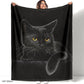 ⏳LETZTER TAG DES AUSVERKAUFS 50 % RABATT!⏰🐱Schwarze Katze – Gemütliche Decke für jede Jahreszeit