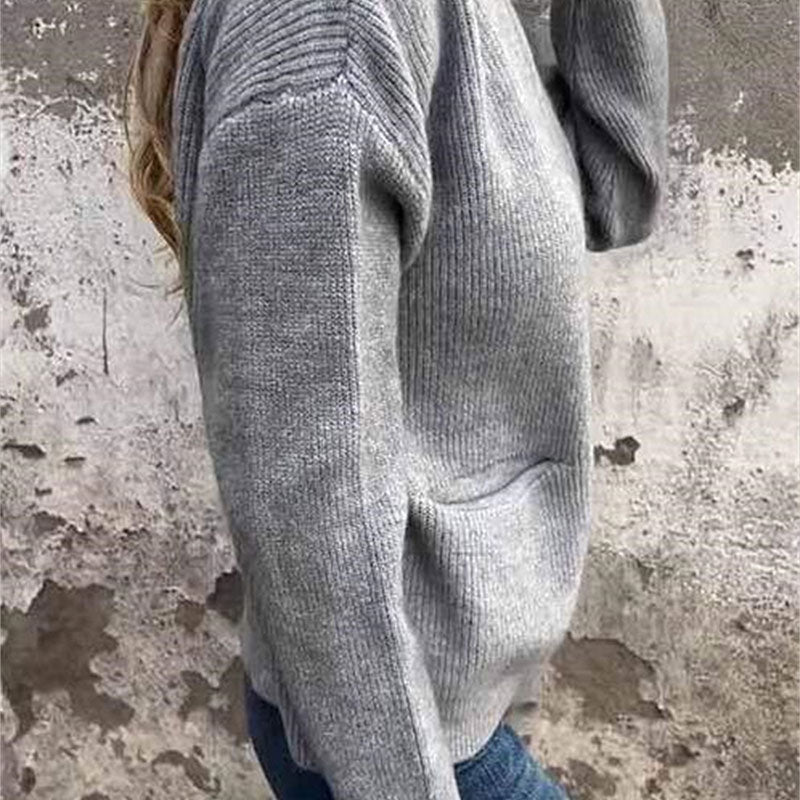 Gemütliche Strickjacke mit Reißverschluss für Damen🔥Kauf 2 Artikel versandkostenfrei🔥