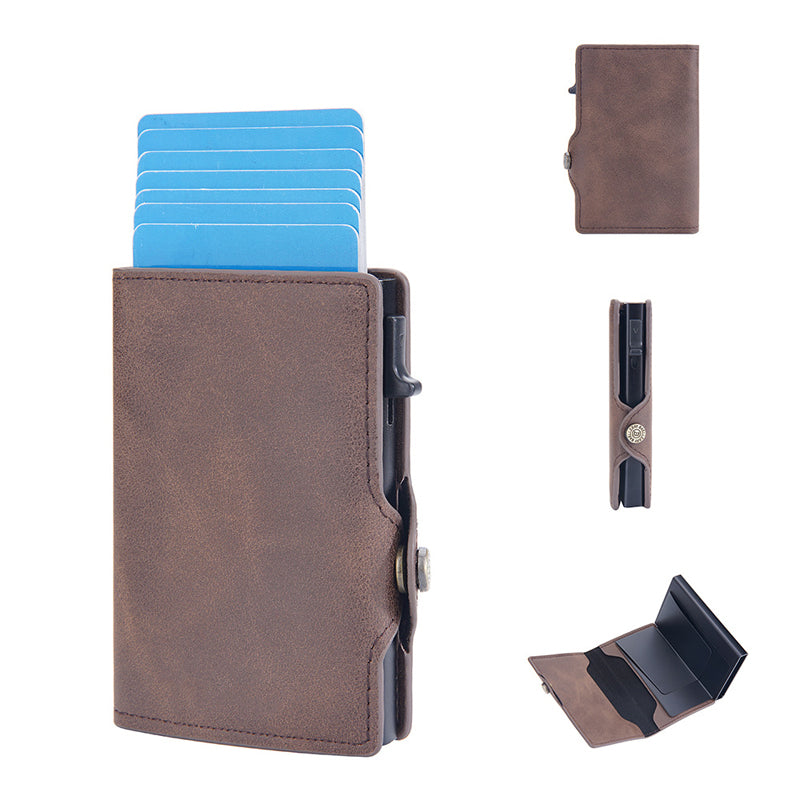 👝 60% RABATT! 🎉 Magnetische RFID Geldbörse – 8 Kartenfächer, Sicheres Blockieren & Langlebiges Leder 📦